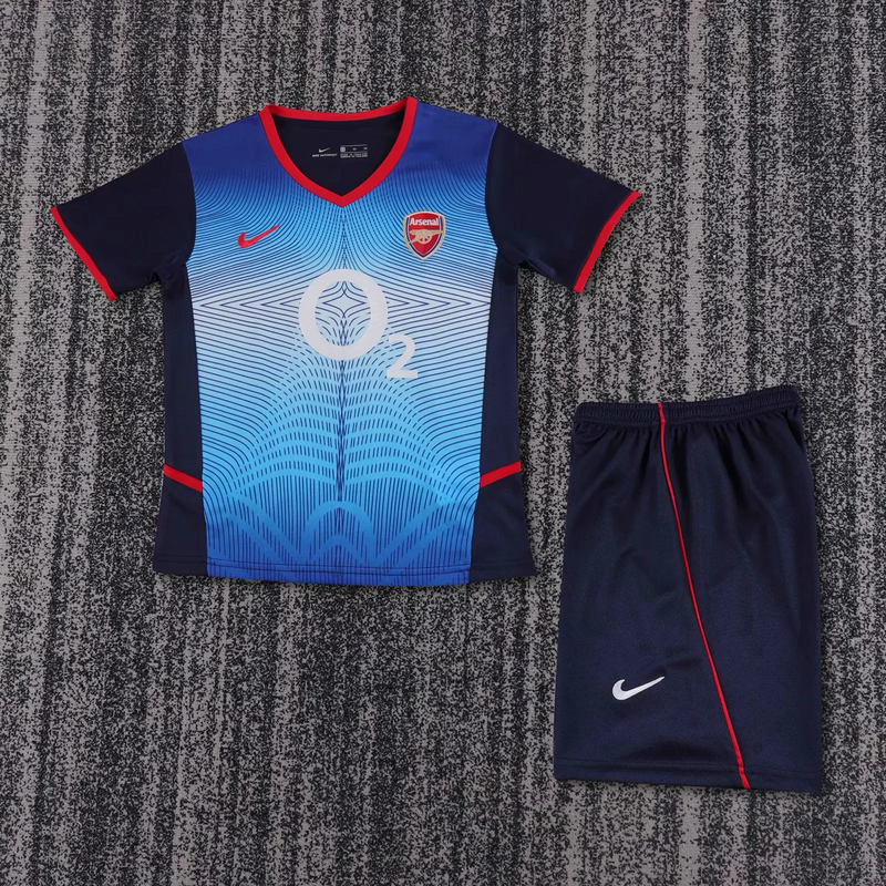 02-04 Arsenal Away Retro KIDS kit