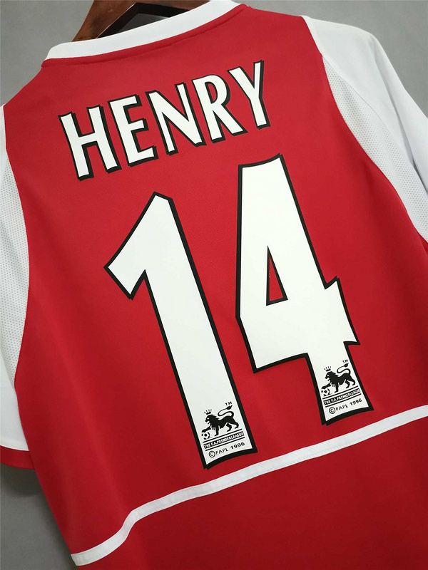 02-04 Arsenal Home MEN T-Shirt - Henry 14