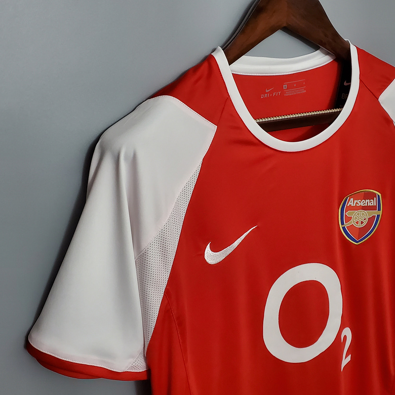 02-04 Arsenal Home MEN T-Shirt - Henry 14