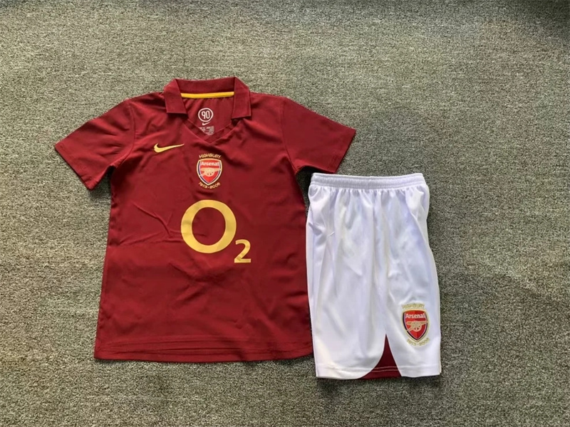 05-06 Arsenal Home Retro KIDS kit