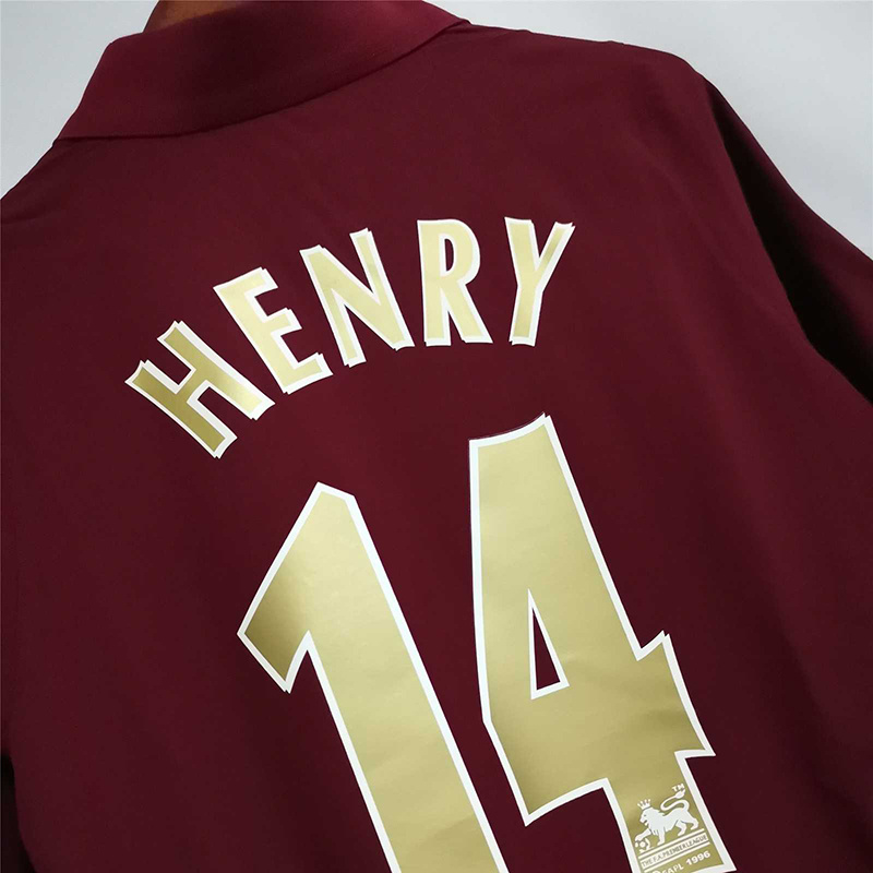 05-06 Arsenal Retro MEN T-Shirt Henry 14