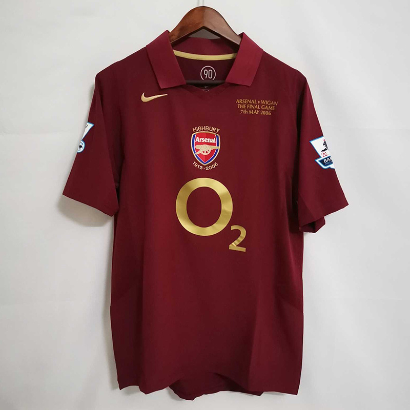 05-06 Arsenal Retro MEN T-Shirt Henry 14