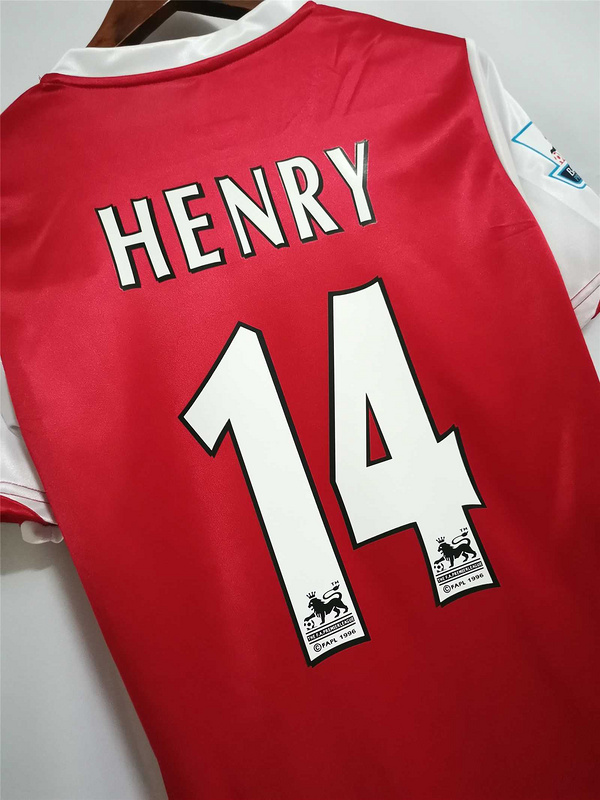 06-07 Arsenal Home Retro MEN T-Shirt Henry 14