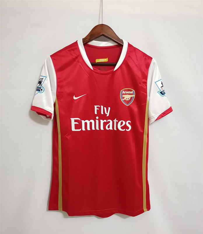 06-07 Arsenal Home Retro MEN T-Shirt Henry 14
