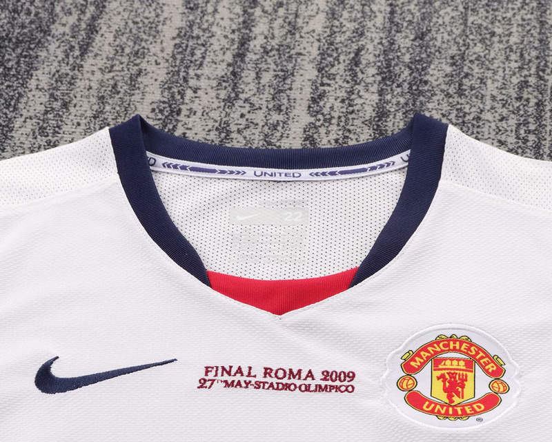 08-09 Manchester United Away Final Kids Kit