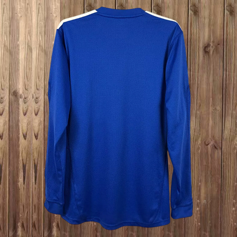 09-10 Chelsea Retro Home Long Sleeve Jersey MEN