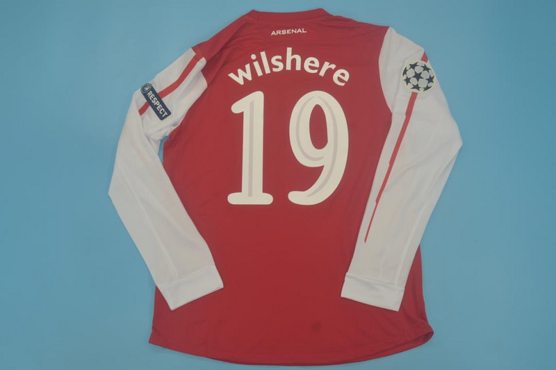 11-12 Arsenal Home Long Sleeve MEN