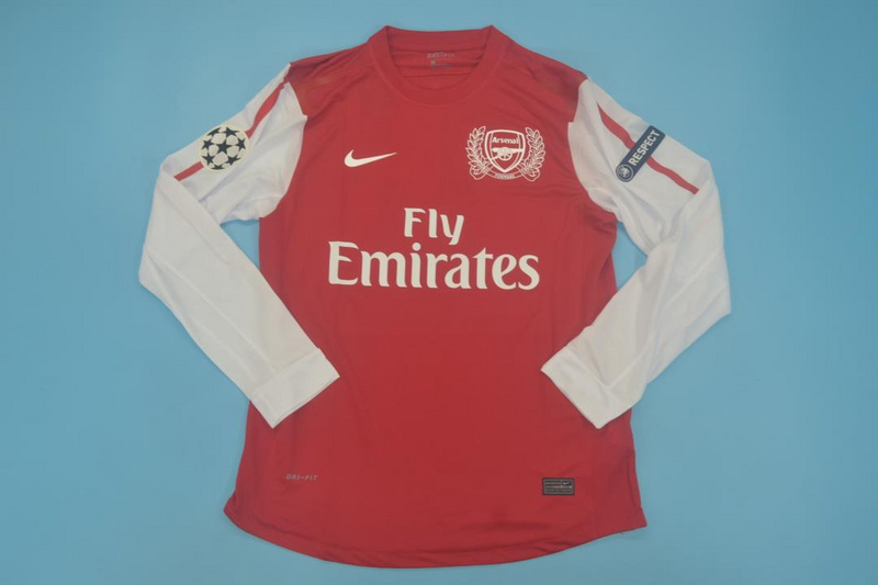 11-12 Arsenal Home Long Sleeve MEN