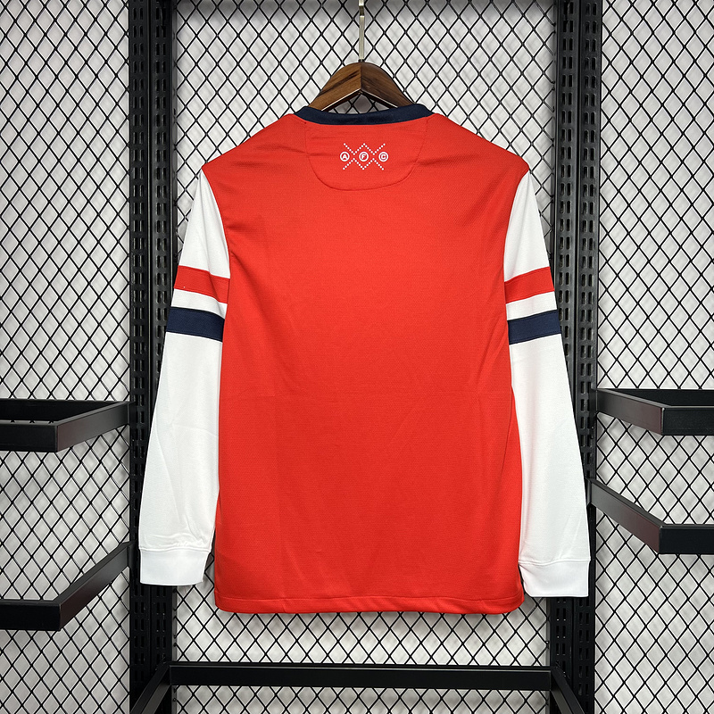 12-13 Arsenal Home Long Sleeve Retro Jersey