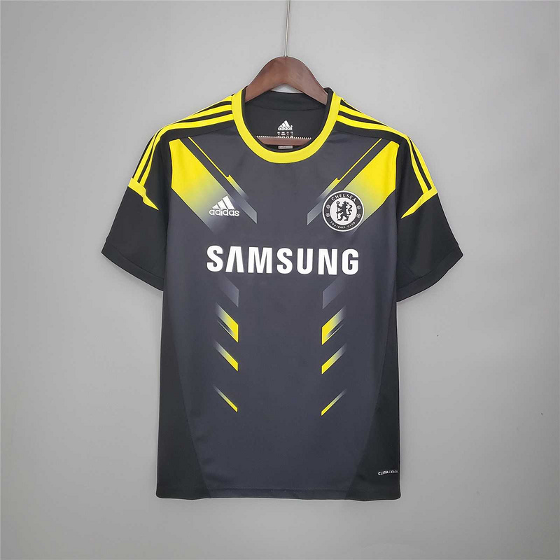 12-13 Chelsea Third Away Black and Yellow