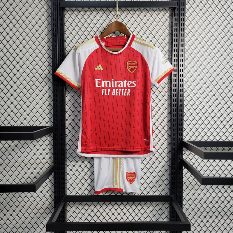 23-24 Arsenal home kids kit