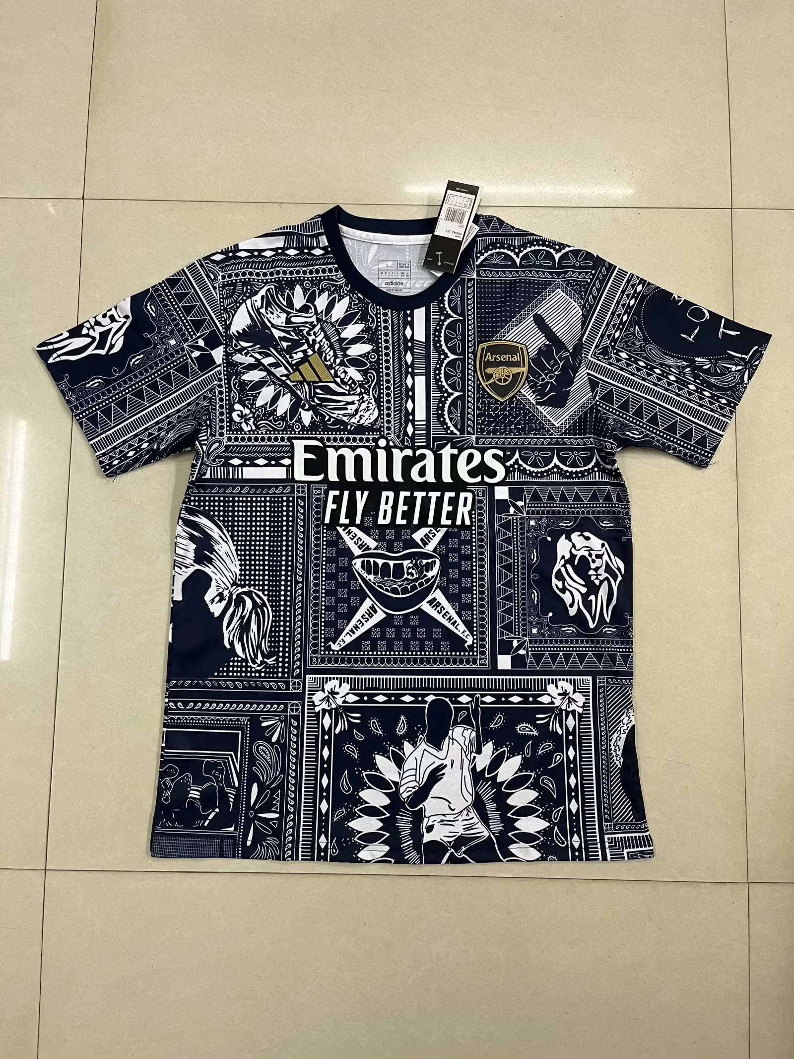 23-24 Arsenal Pre-match jersey