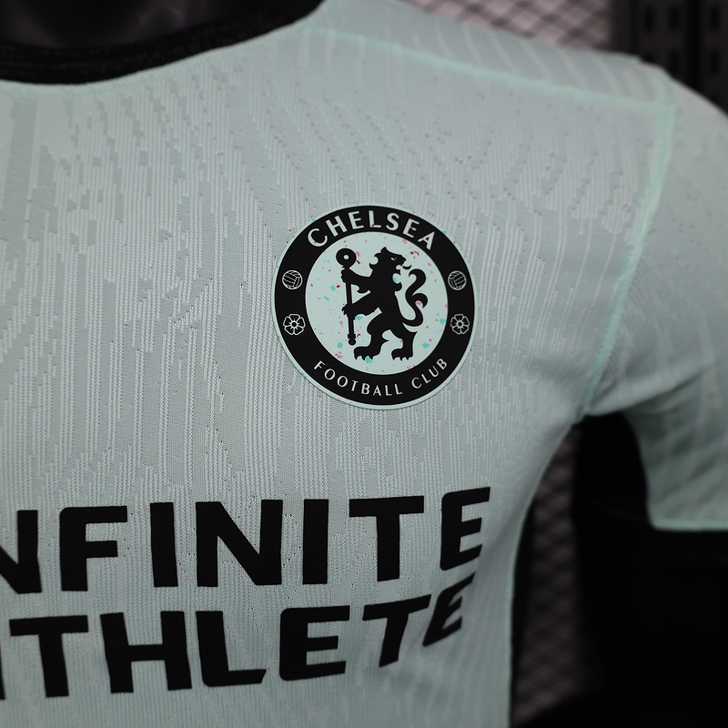 23-24 Chelsea Third green player version jersey with/without INFINITE ATHLETE
