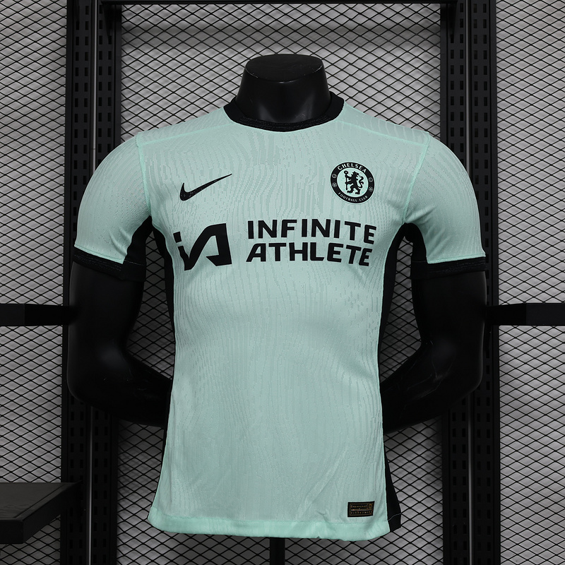 23-24 Chelsea Third green player version jersey with/without INFINITE ATHLETE