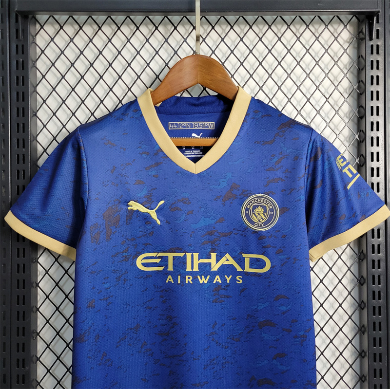23-24 Man City Blue Special Edition Kids kit