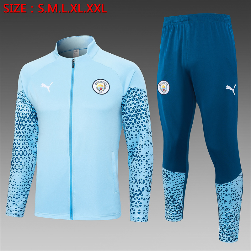 23-24 Man City Full Zipper Tracksuits MEN 5 options