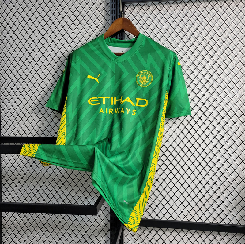 23-24 Man City Green Goalkeeper