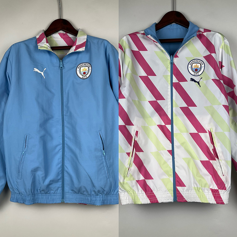 23-24 Man City Reversible Windbreaker MEN