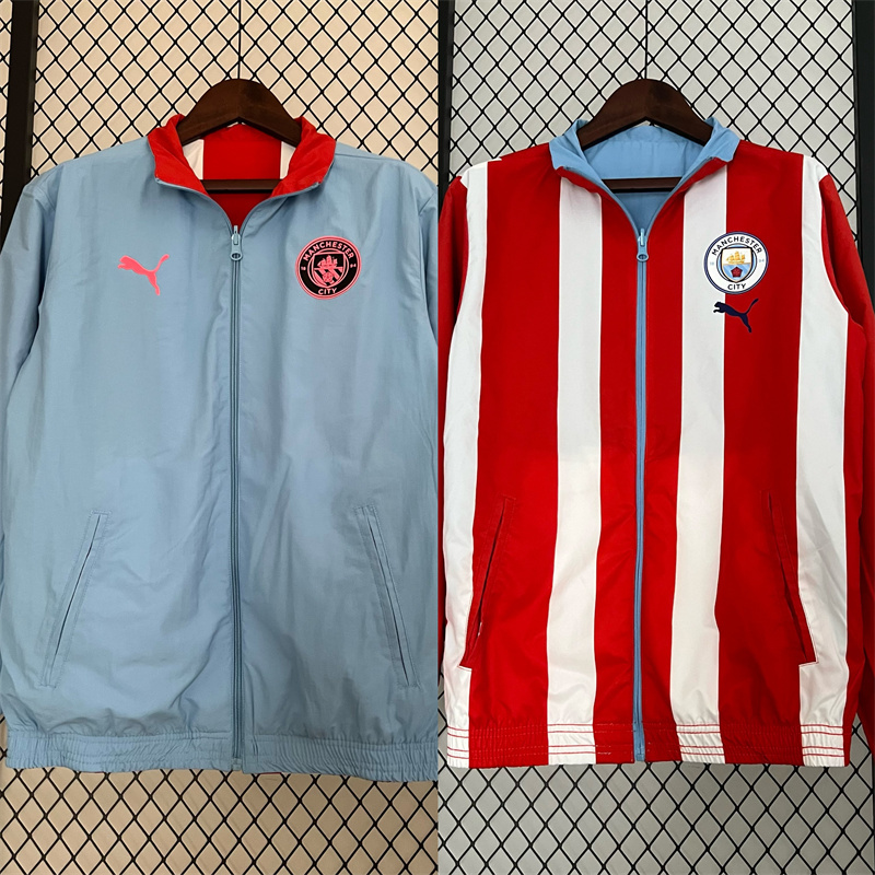 23-24 Man City Reversible Windbreaker MEN