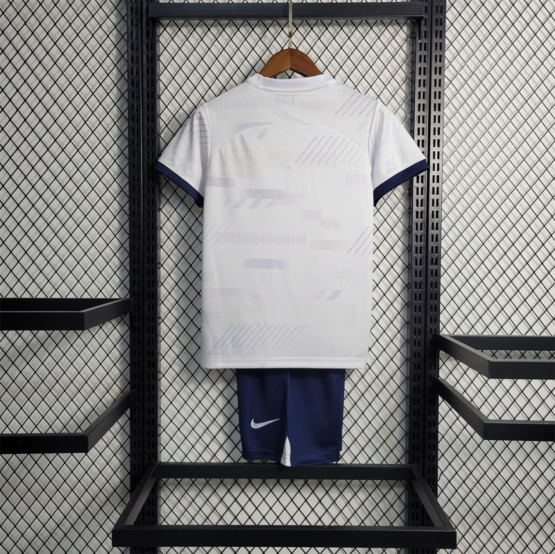 23-24 Tottenham home kids kit