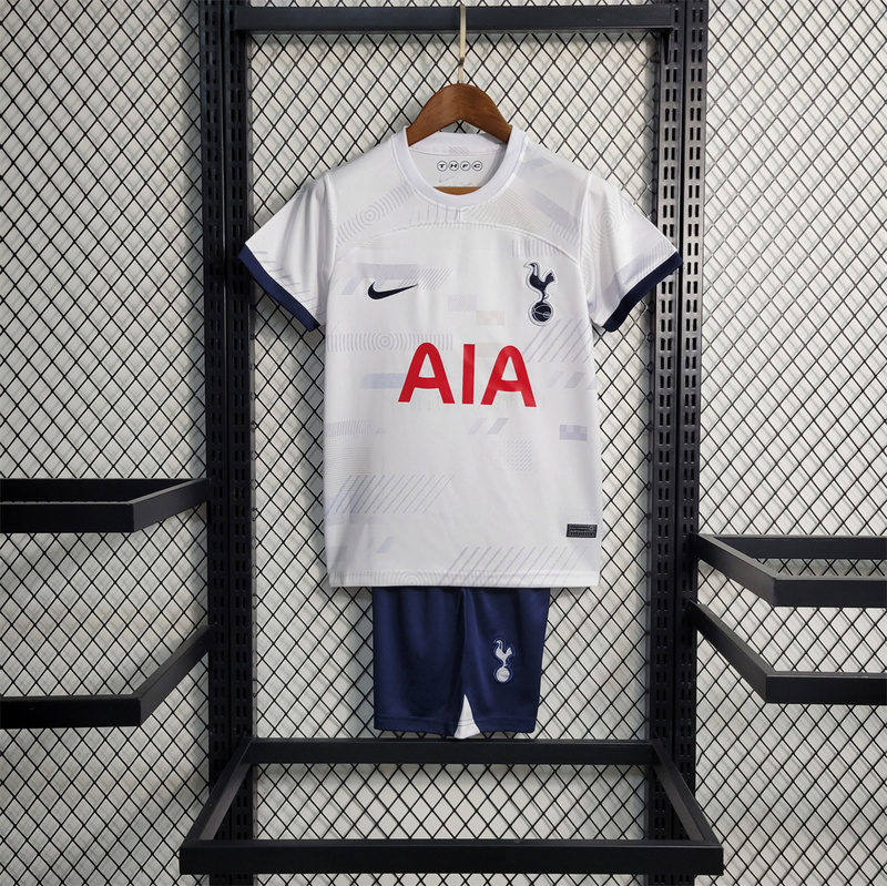 23-24 Tottenham home kids kit