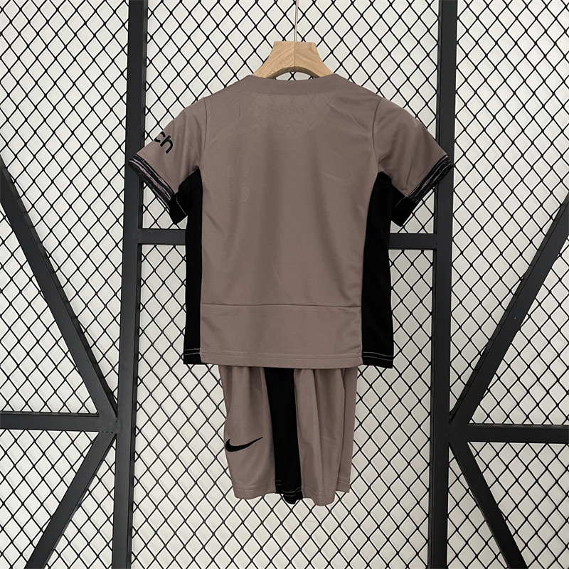 23-24 Tottenham third away kids kit