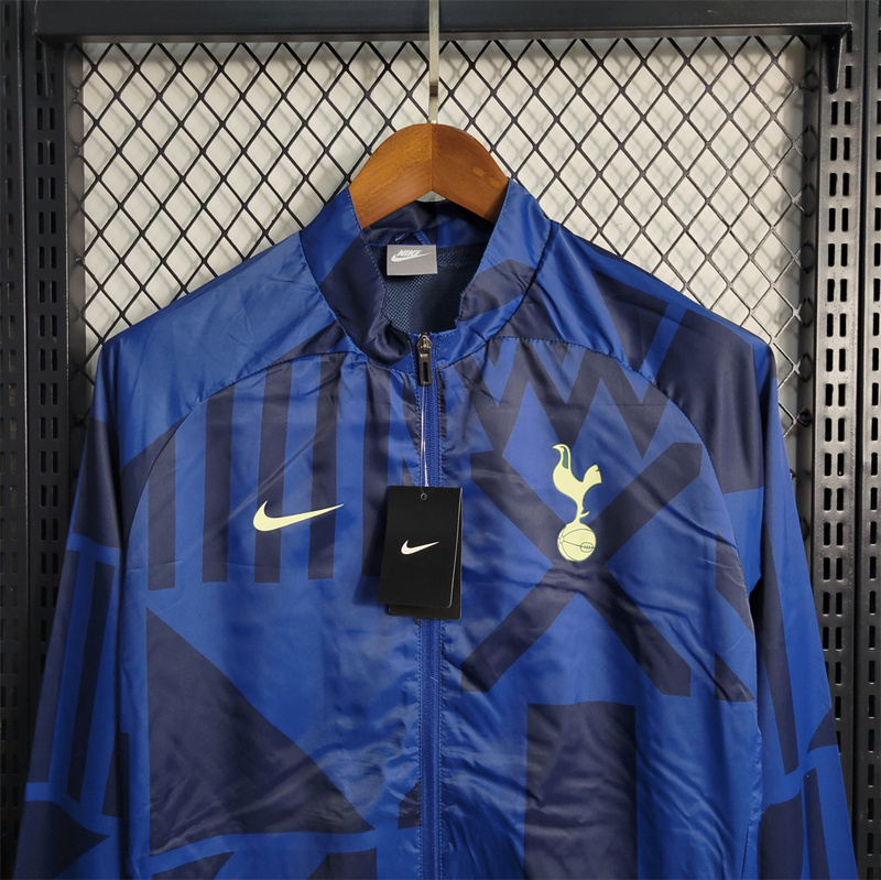 23-24 Tottenham Windbreaker Blue/Black