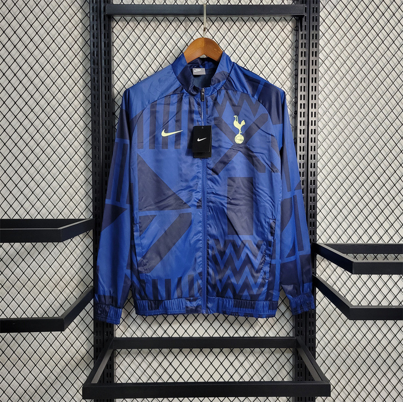 23-24 Tottenham Windbreaker Blue/Black