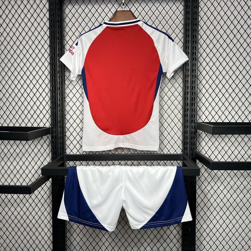 24-25 Arsenal home kids kit soccer jersey