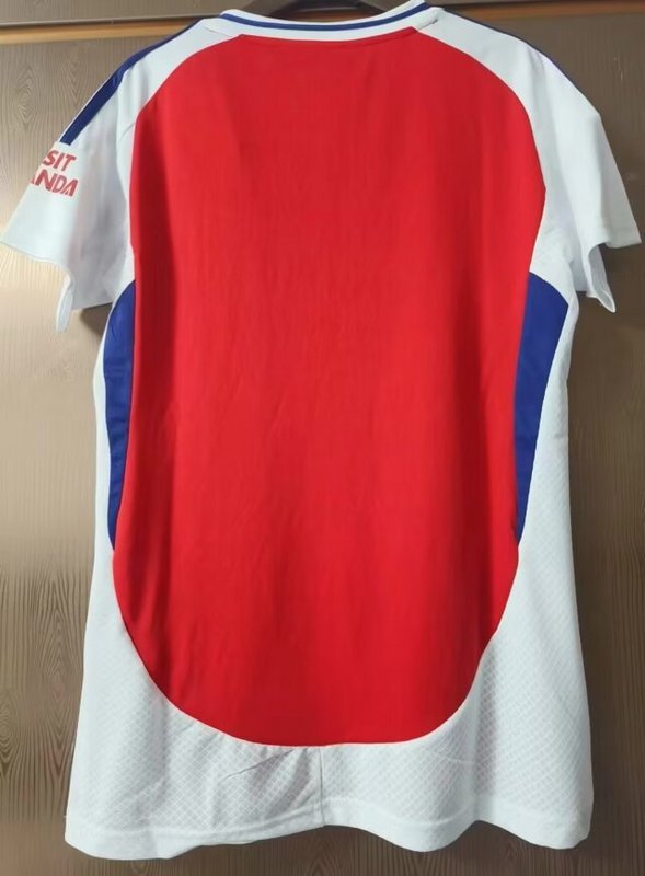 24-25 Arsenal home woman soccer jersey