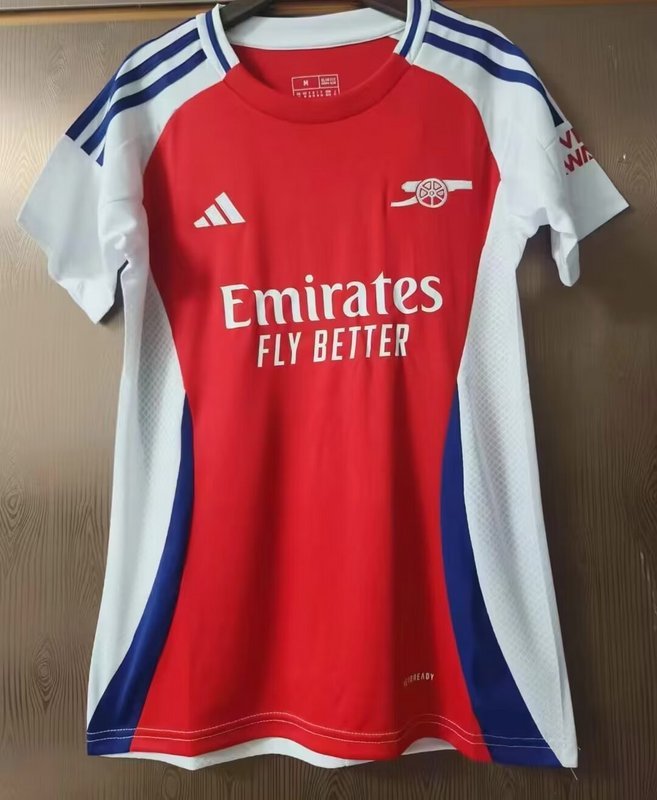 24-25 Arsenal home woman soccer jersey