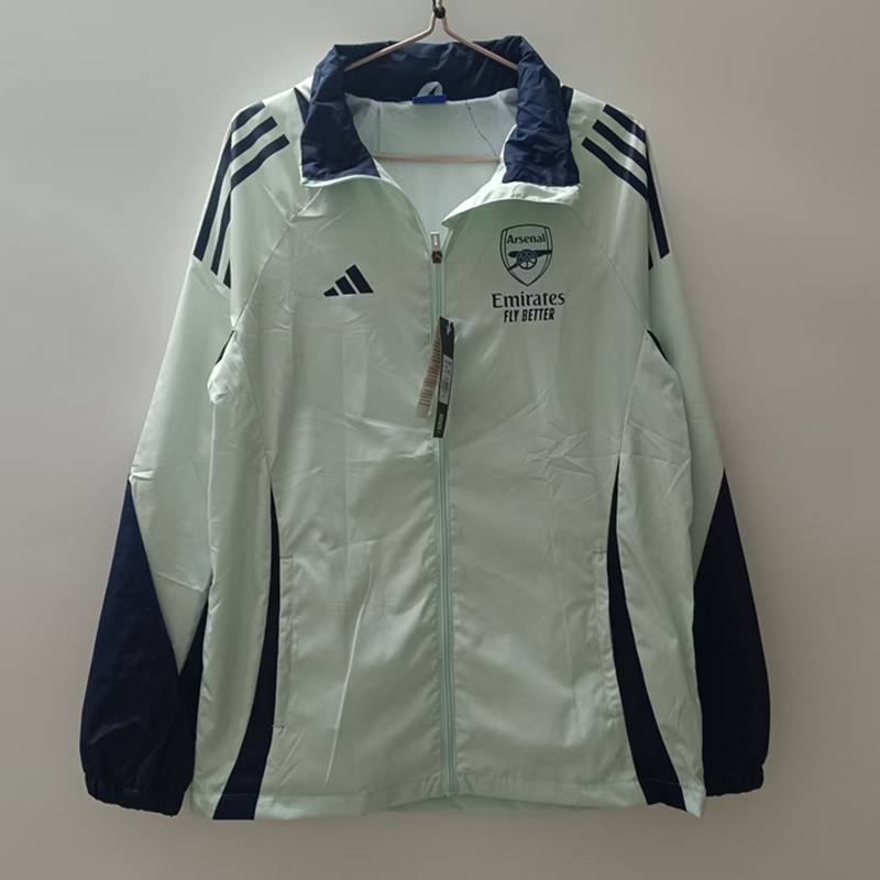 24-25 Arsenal Mint Green windbreaker