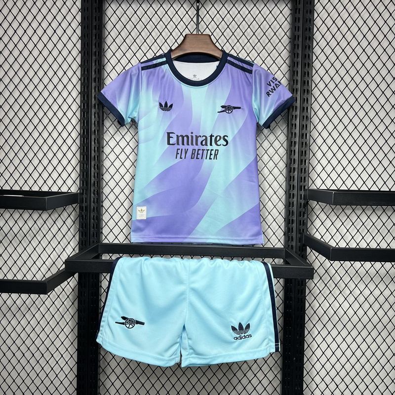 24-25 Arsenal Third Away kid kit