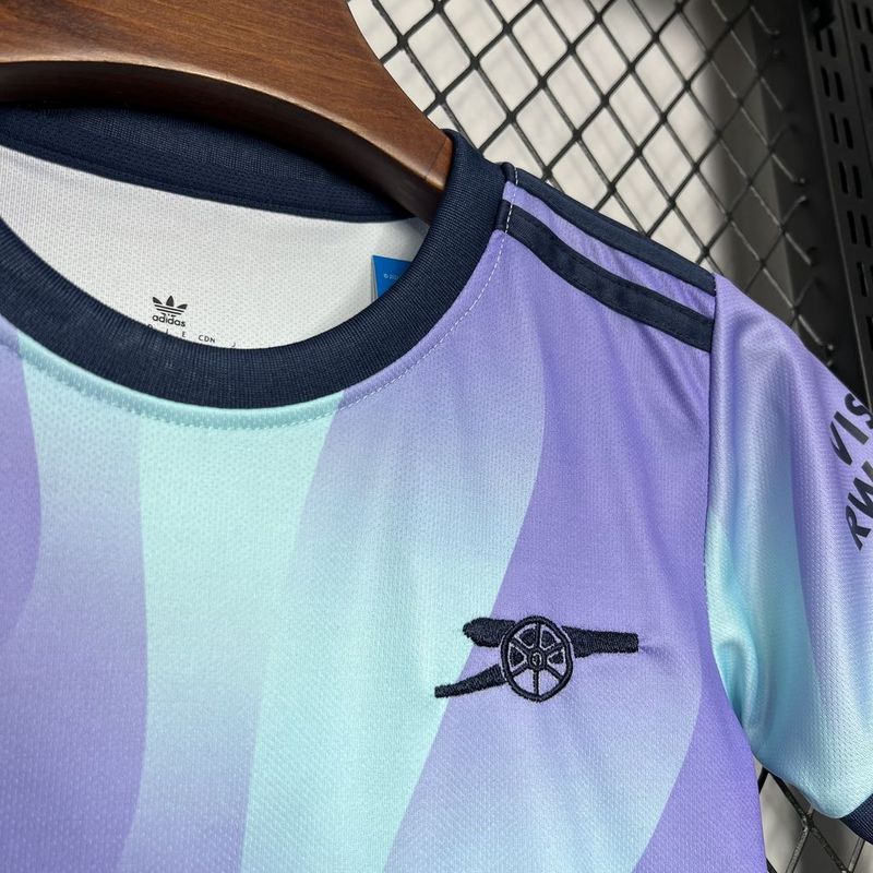 24-25 Arsenal Third Away kid kit