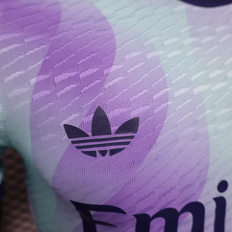 24-25 Arsenal third away player version soccer jersey