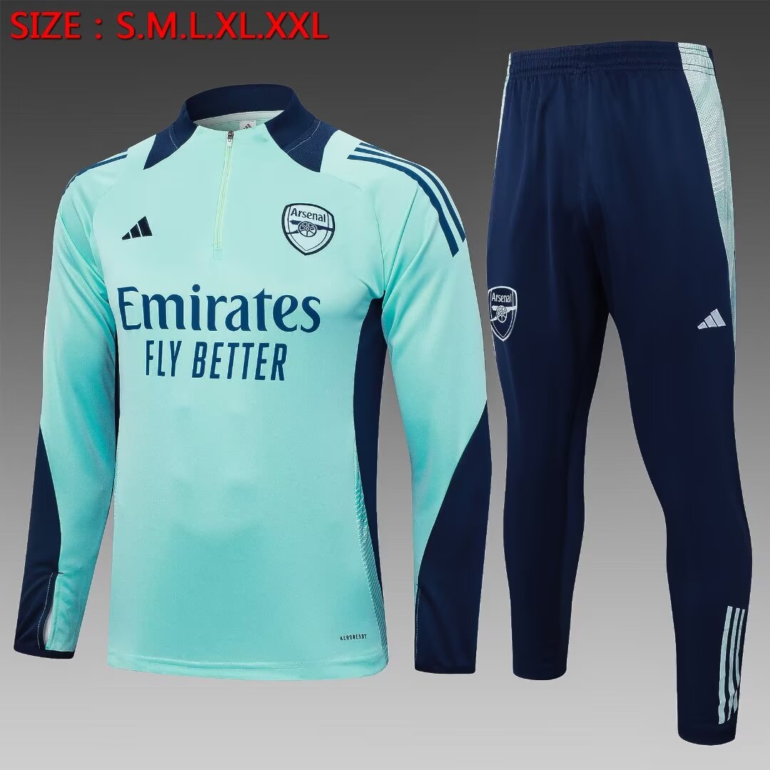 24-25 Arsenal training suit light Blue