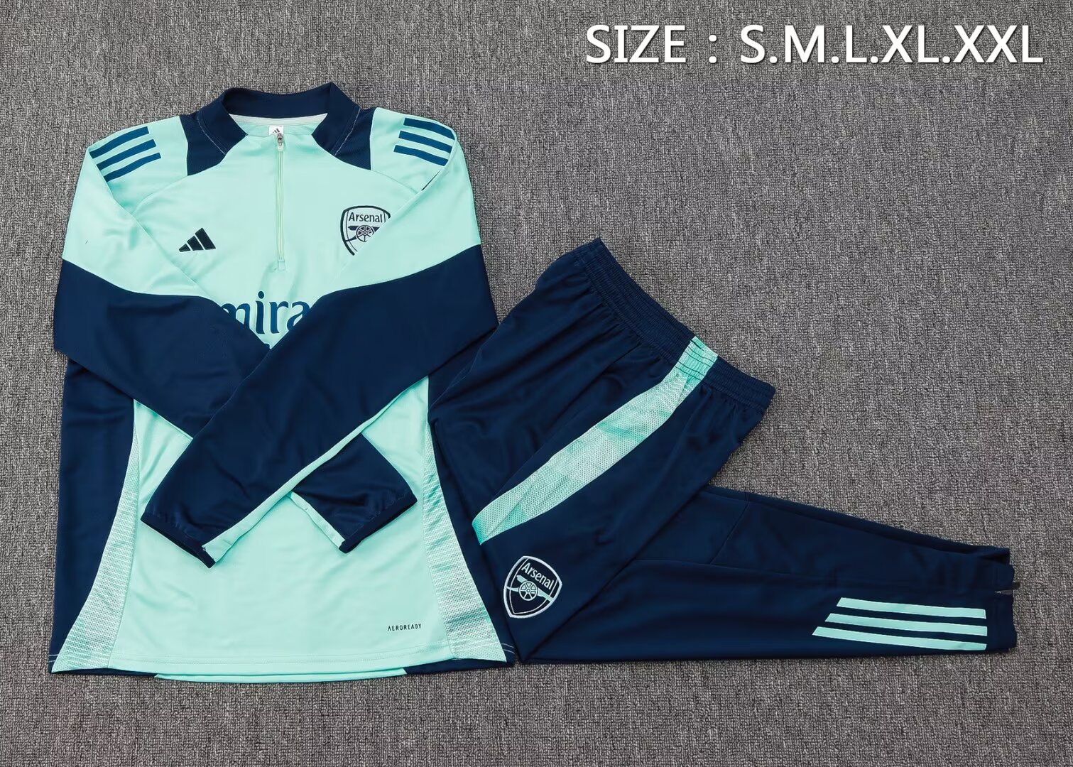 24-25 Arsenal training suit light Blue