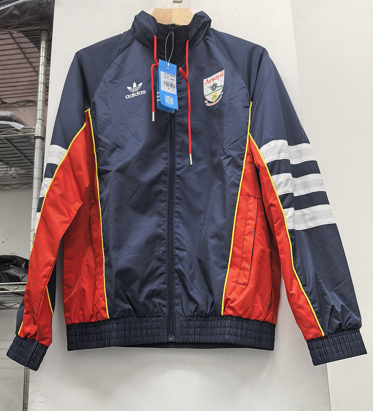 24-25 Arsenal Blue/Red windbreaker