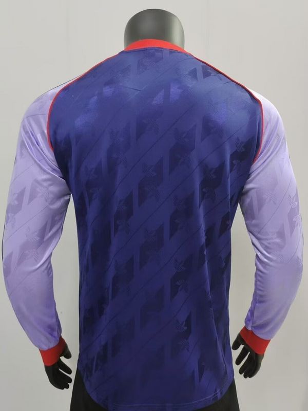24-25 Arsenal Purple Retro Model long sleeve Player version jersey