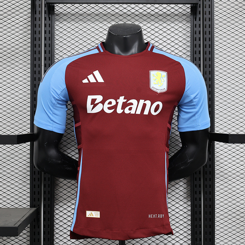 24-25 Aston Villa home player version jersey