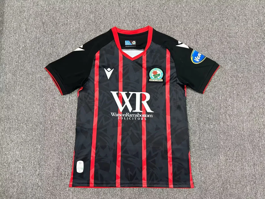24-25 Blackburn Rovers away soccer jersey