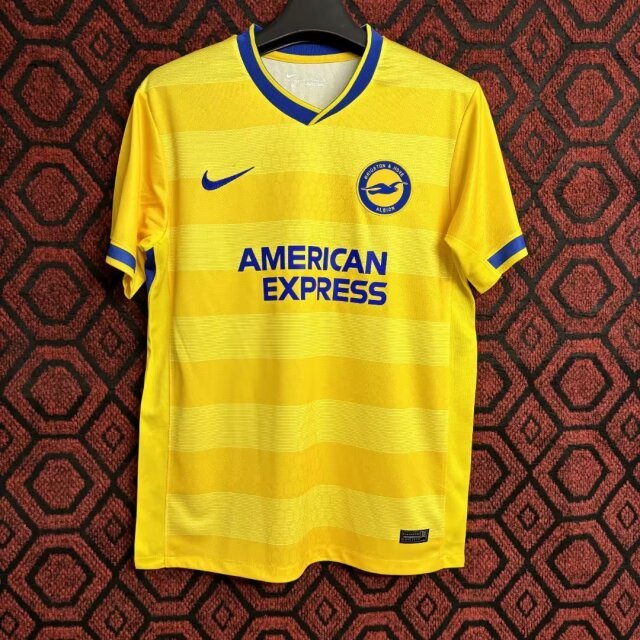 24-25 Brighton away yellow jersey