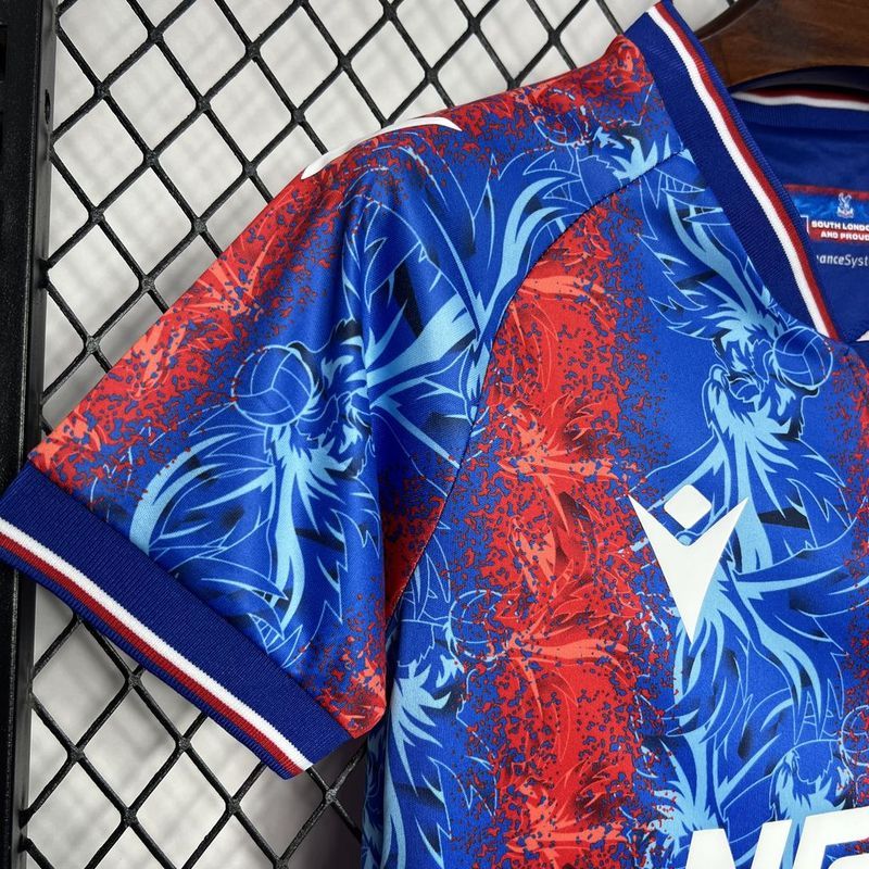 24-25 Crystal Palace home kids kit