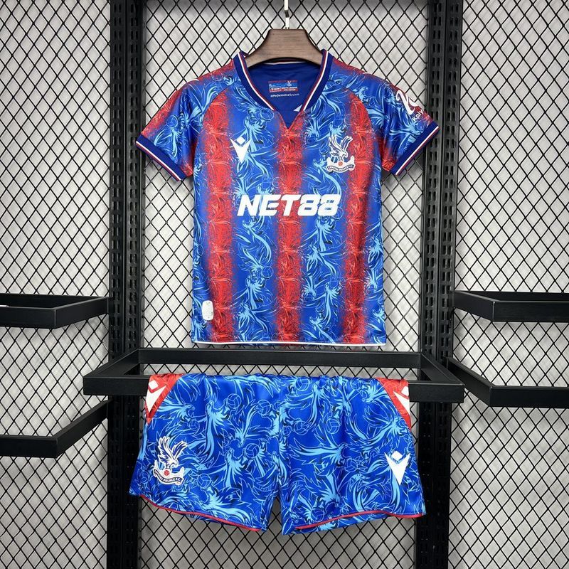 24-25 Crystal Palace home kids kit