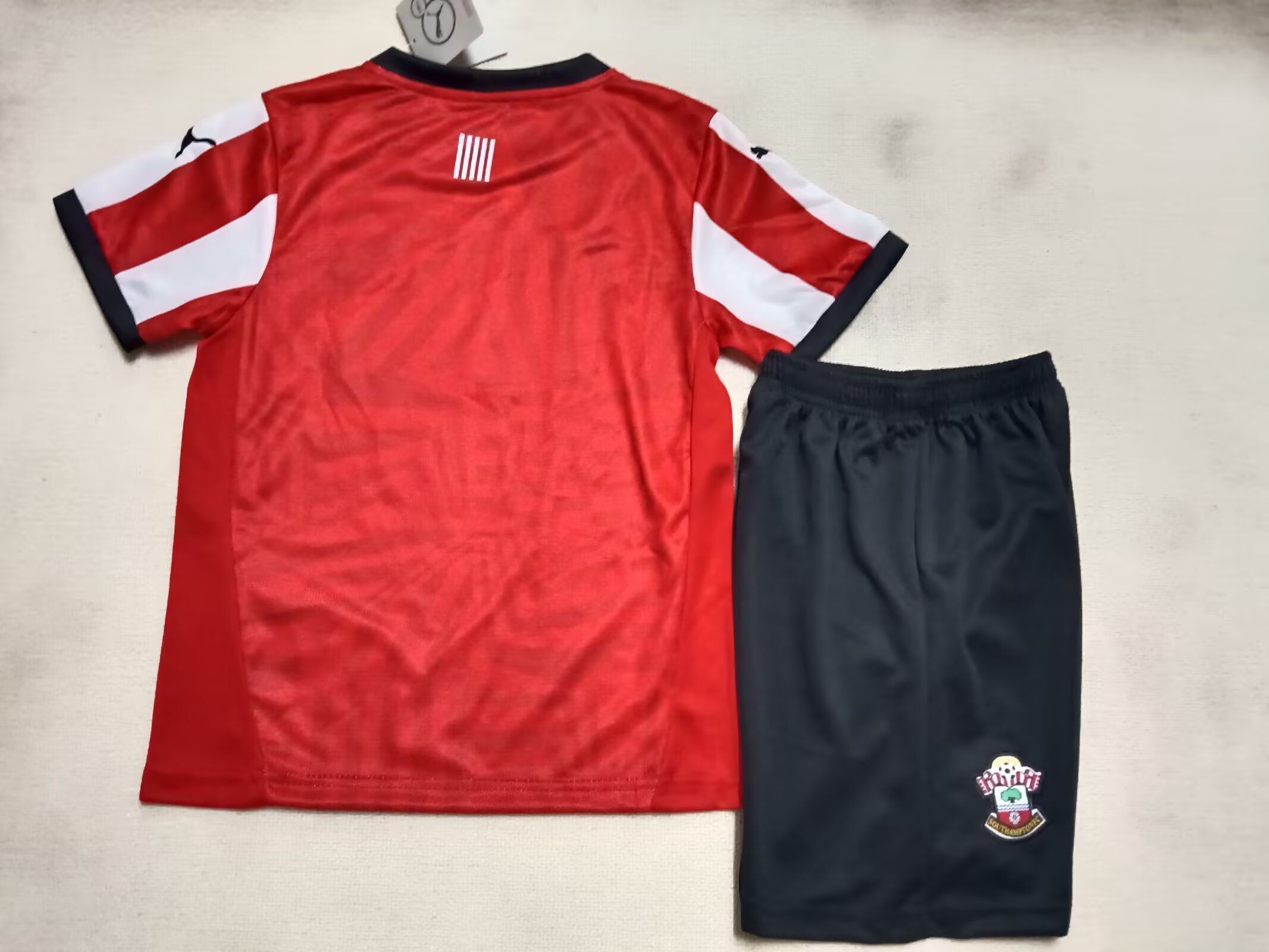 24-25 Southampton Home Soccer Jersey Uniform Kids Kit