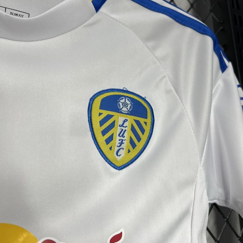 24-25 Leeds home kids kit