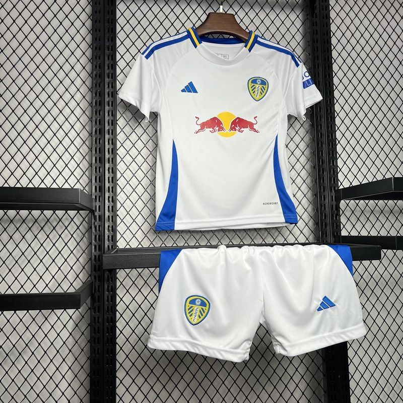 24-25 Leeds home kids kit