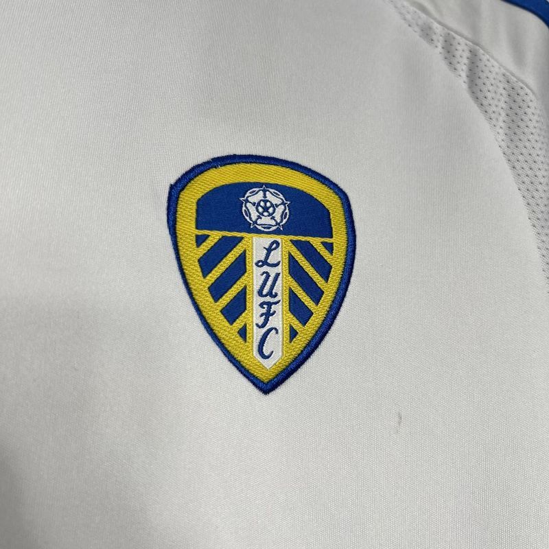 24-25 Leeds home soccer jersey