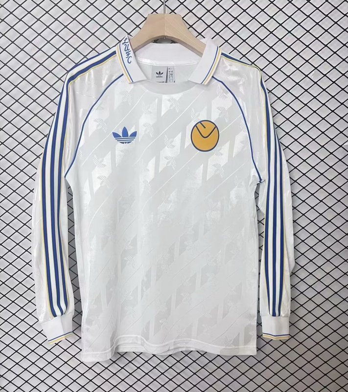 24-25 Leeds United White Special Long Sleeve Jersey