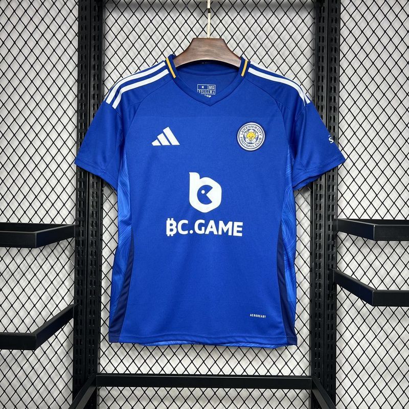 24-25 Leicester City home soccer jersey